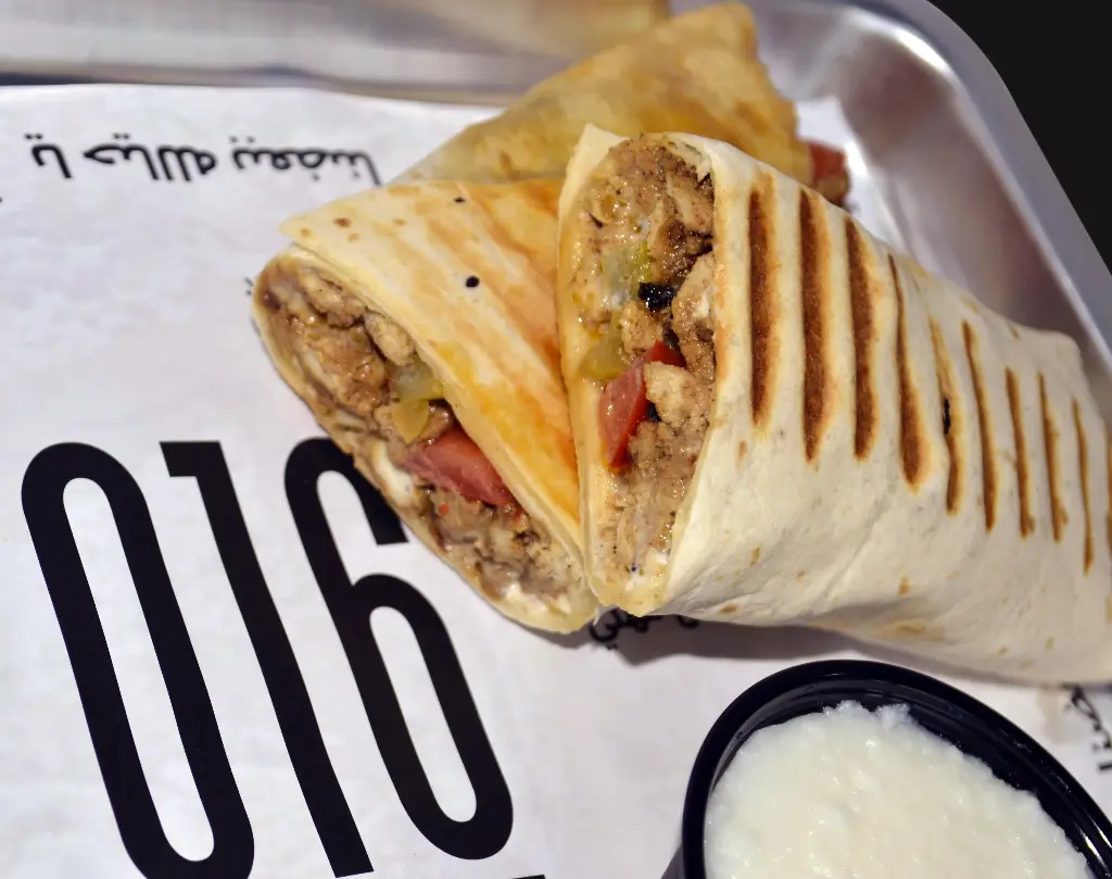 Grilled Shawarma wrap